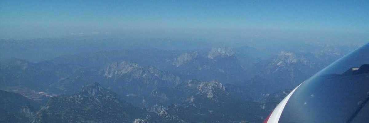 Flugwegposition um 09:36:48: Aufgenommen in der Nähe von Gußwerk, Österreich in 4128 Meter